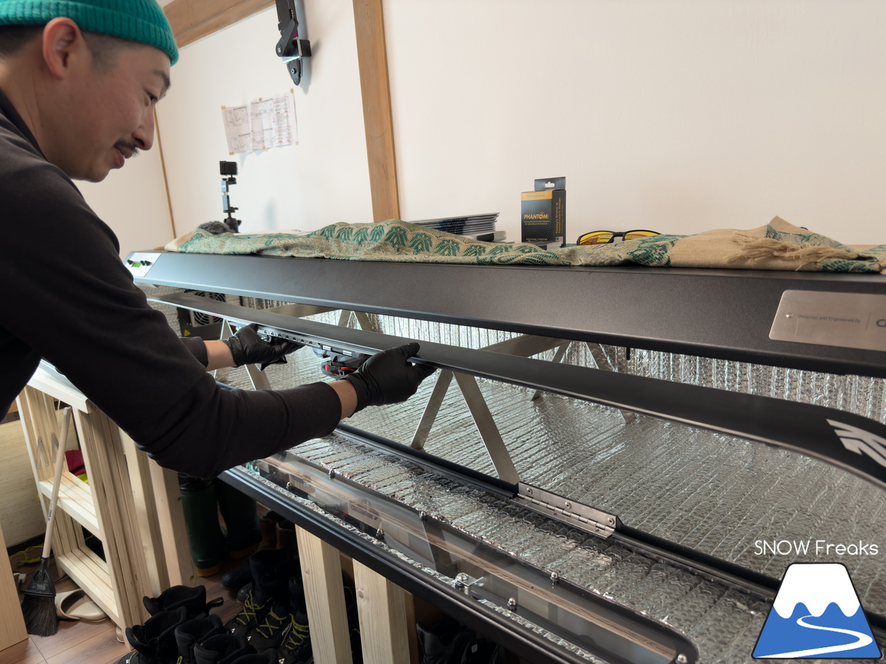 ローカル巡りのシーズン到来！新十津川町そっち岳スキー場でひと滑りしてから、岩見沢市に今月オープンしたスキーハイキング専門店『well-tuned』を訪ねて♪